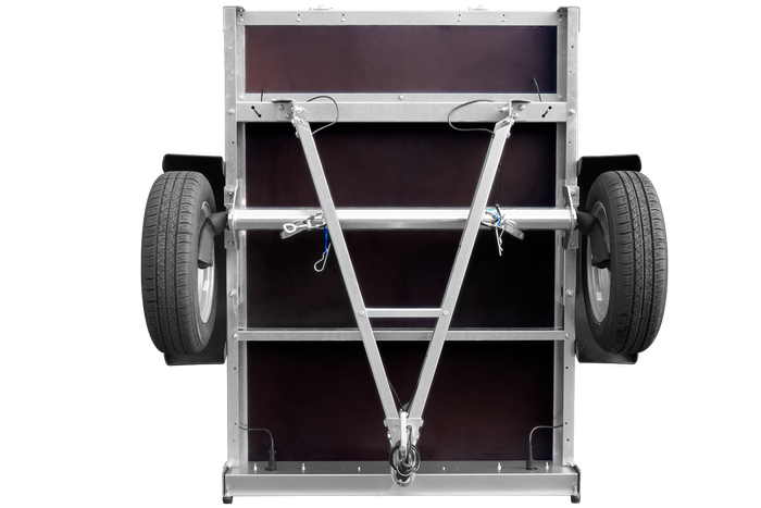 Remorque Garden Trailer 150 KIPP avec bâche grise – Image 3