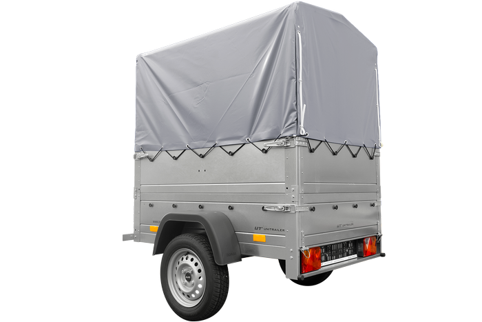 Remorque Garden Trailer 150 KIPP avec bâche grise – Image 6