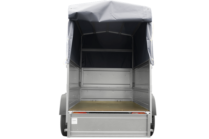 Remorque Garden Trailer 150 KIPP avec bâche grise – Image 9