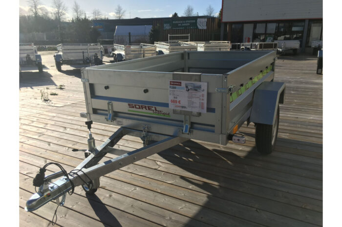 Remorque Nordika N262 - Capacité 210 kg – Image 4