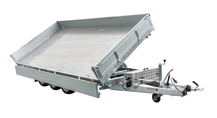 Remorque benne hydraulique Unitrailer Tasker 400/3C 3500 kg – Image 4