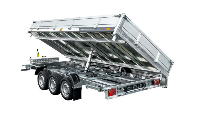 Remorque benne hydraulique Unitrailer Tasker 400/3C 3500 kg – Image 6